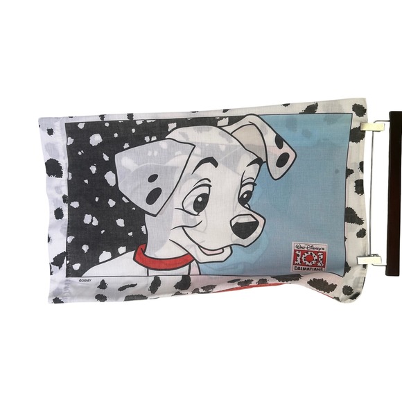 Disney Other - Disney 101 Dalmatians Pillowcase Standard Vintage 90s Pongo Perdita Spotted